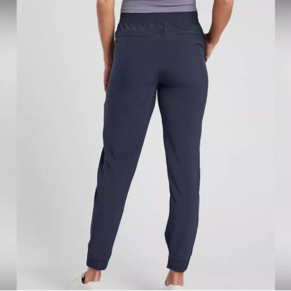 Size 26 (3X) - ATHLETA - Brooklyn Joggers Pants Navy NEW - Picture 2 of 5